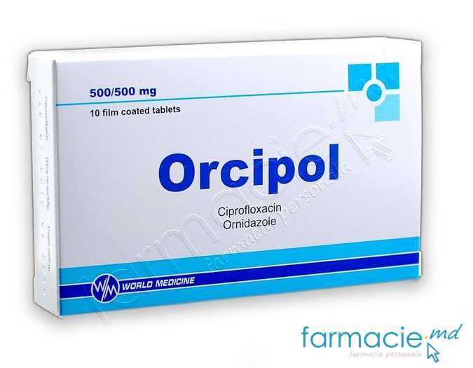 Orcipol comp.film.500mg/500mg N10 World Medicine