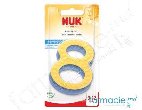 NUK Inel dentitie N2 dure 3-12 luni