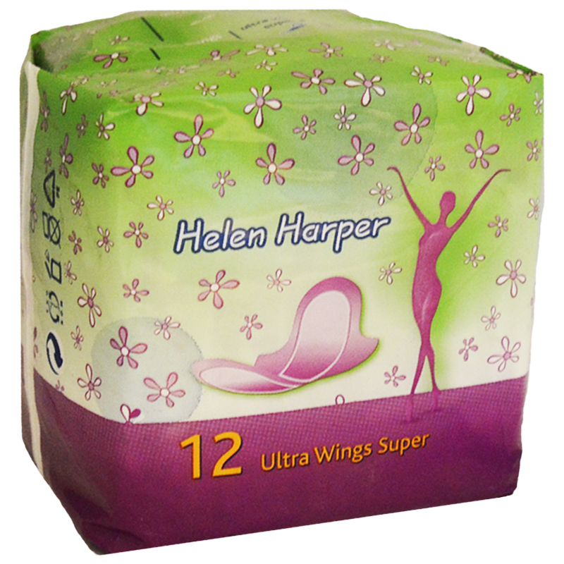 Absorbante Helen Harper cu aripi Ultra Wings Super*****N12 (TVA 8%)