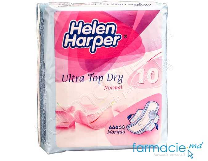 Absorbante HelenHarper cu aripi Ultra Top Dry Normal**** N10