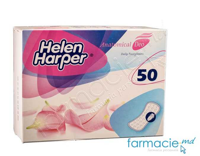 Absorbante zilnice HelenHarper zilnice Anatomice Deo N50