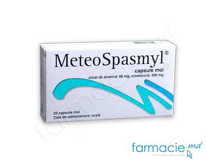 MeteoSpasmyl® caps. moi 60mg+300mg N10x2 Biessen