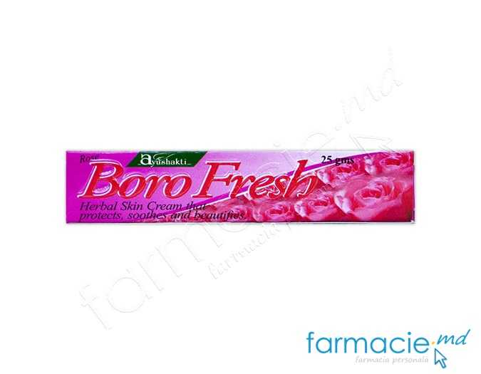 Crema Boro Fresh Trandafir 25g