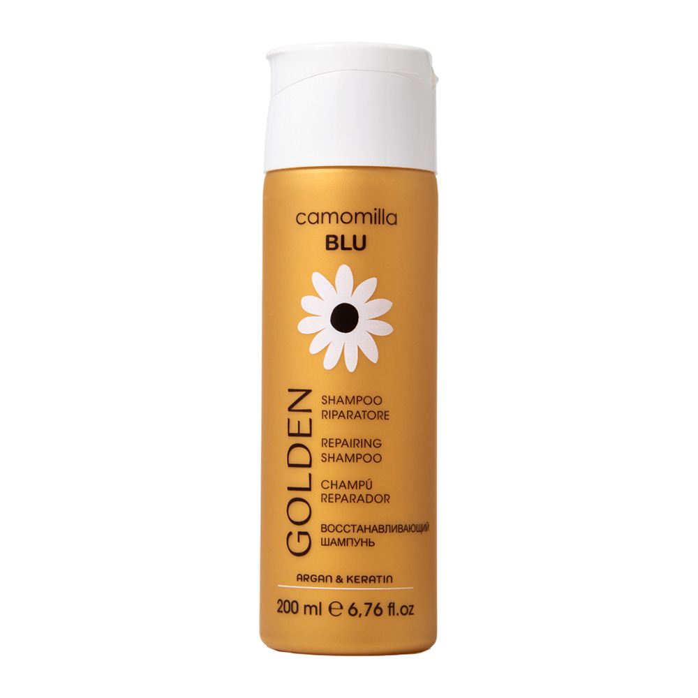 Camomilla Blu GOLDEN Sampon reparator (par vopsit, deteriorat) 200ml