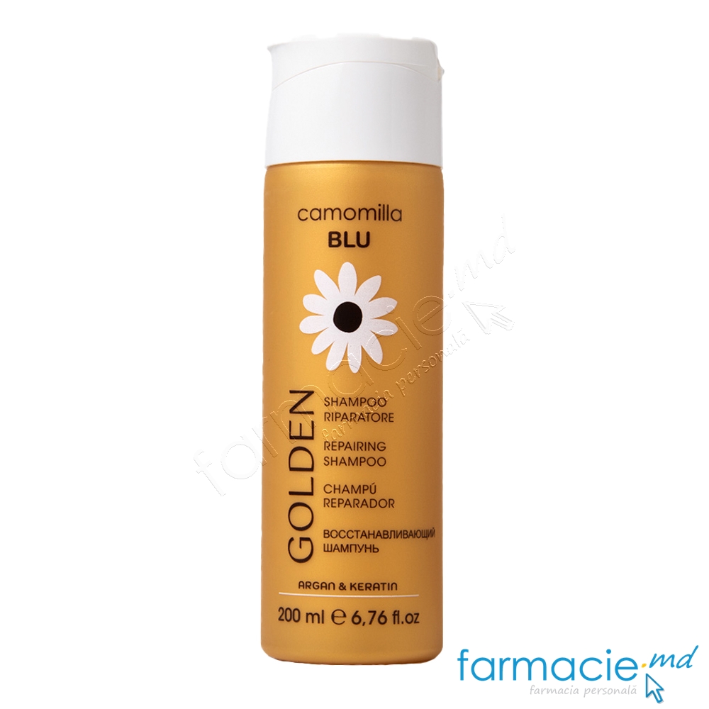 Camomilla Blu GOLDEN Sampon reparator (par vopsit, deteriorat) 200ml