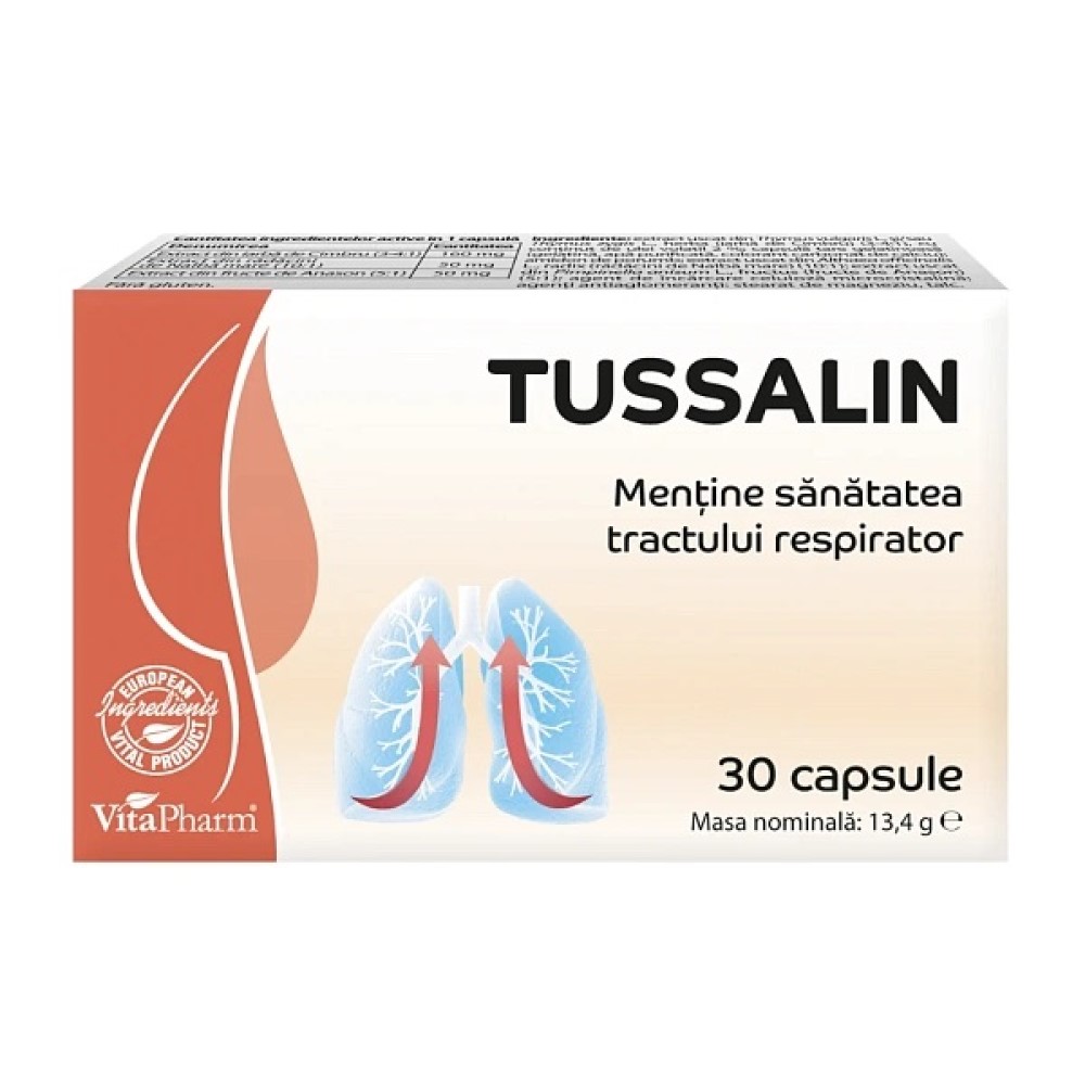 Tussalin caps. N10x3 Vitapharm