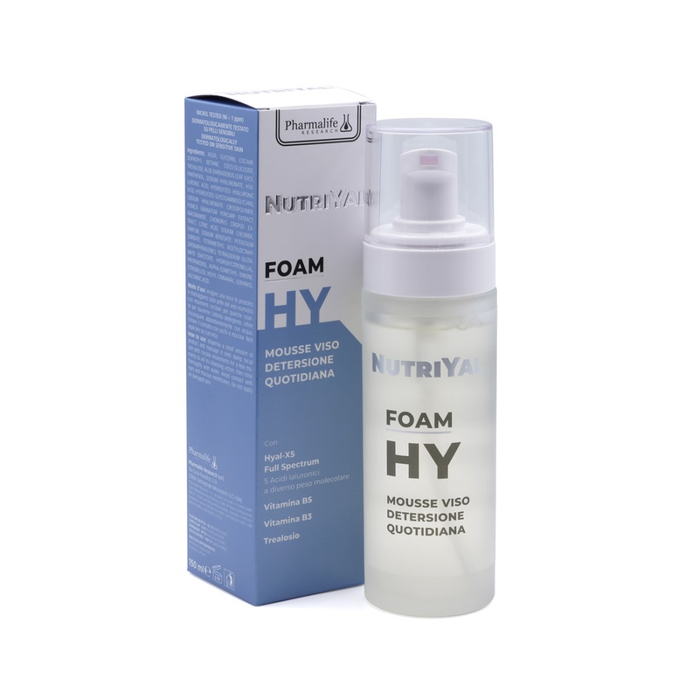 NUTRIYAL HY Spuma curatare fata Acid Hialuronic150ml Pharmalife