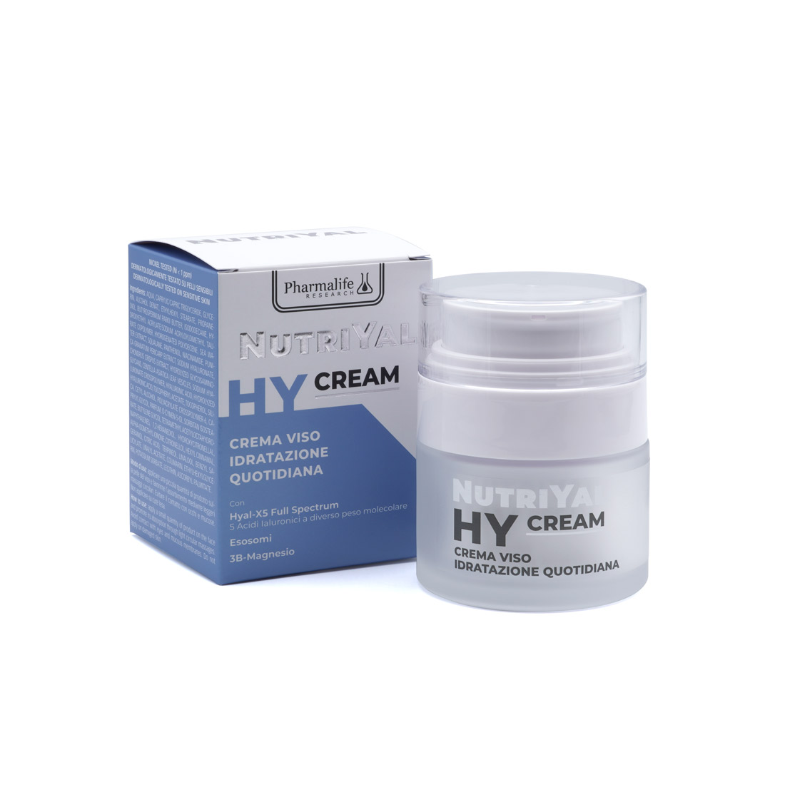 NUTRIYAL HY Crema fata Hidratare cu Exozomi 50ml Pharmalife
