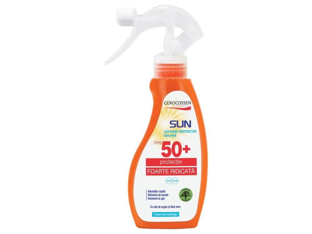 Gerocossen Sun Lotiune-spray protectie solara SPF50 200ml