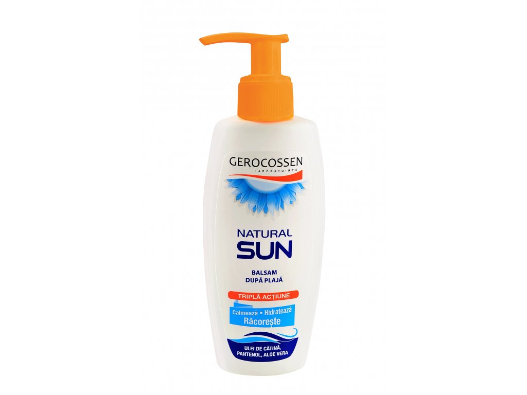 Gerocossen Natural Sun Balsam dupa plaja (calmant, hidratant, racoritor) 200ml
