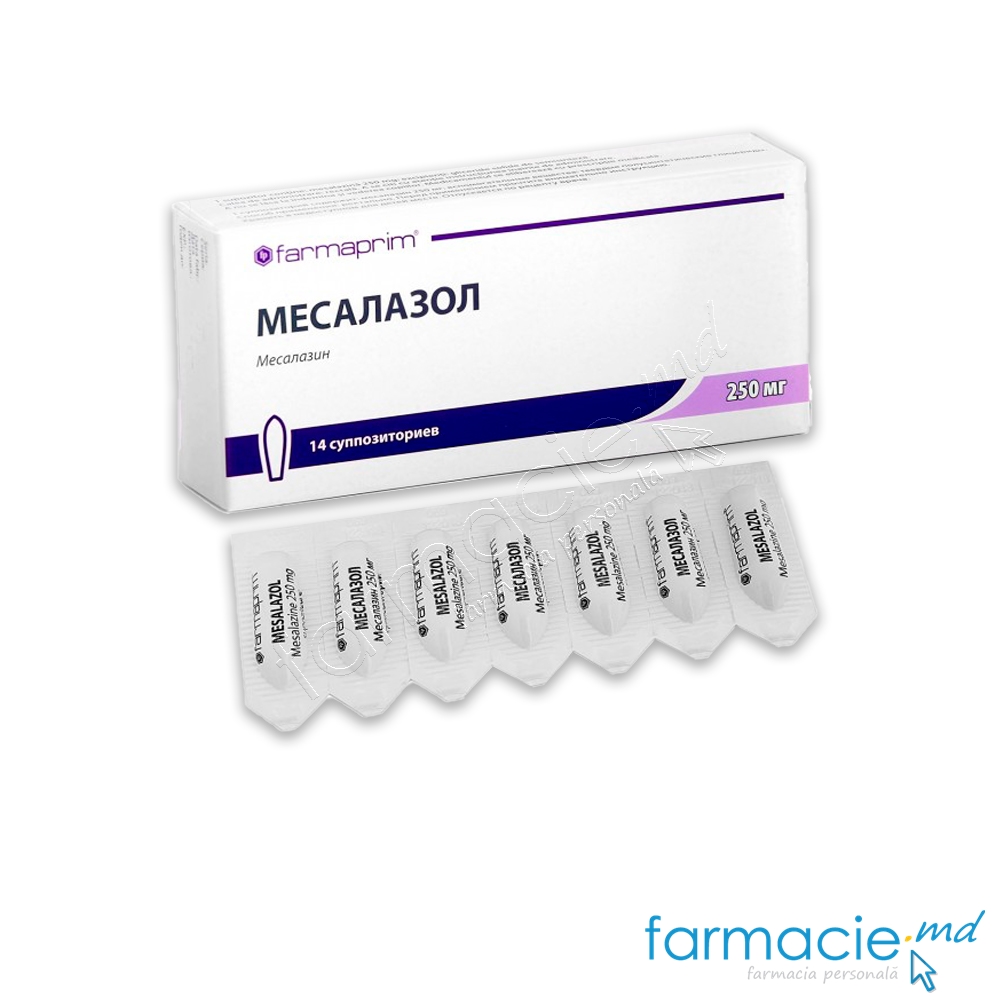 Mesalazol supp. 250mg N14 (FP)