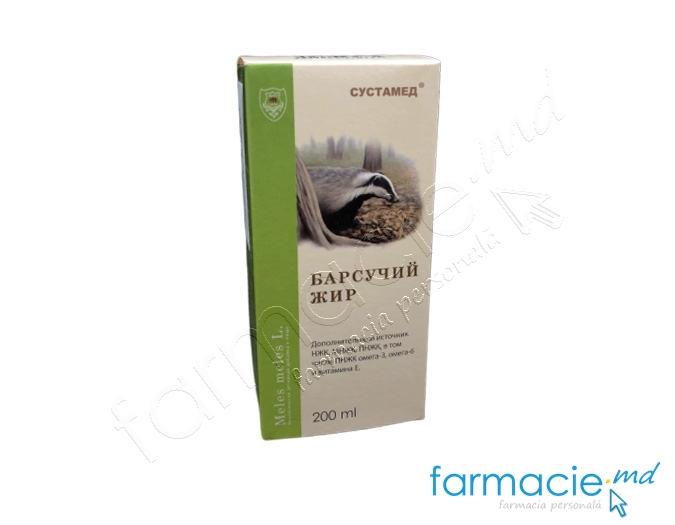 Grasime de bursuc Sustamed 200ml