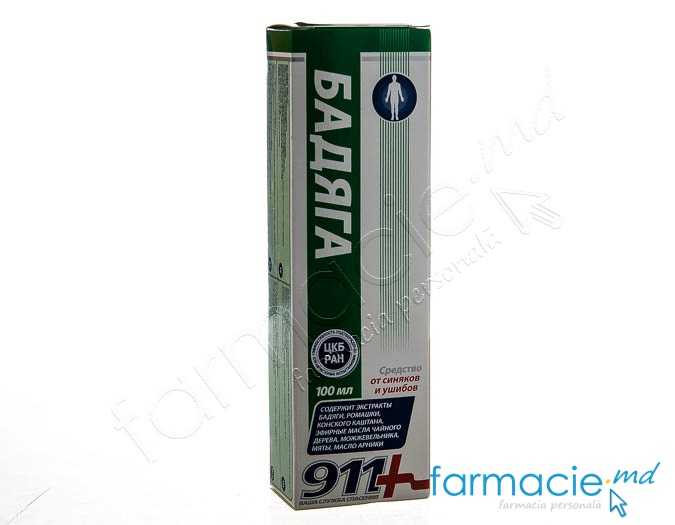 Gel 911 Badeaga 100ml