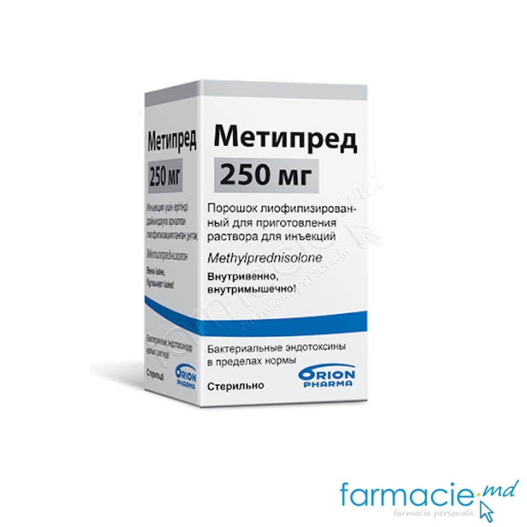 Metypred sol.inj.250mg/4ml Orion
