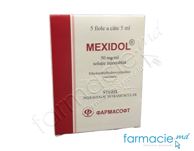 Mexidol® sol.inj.50mg/ml 5ml N5 Farmasoft