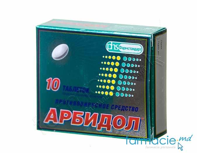 Arbidol comp.film.50 mg N10