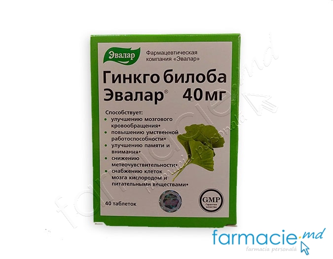 Ginkgo Biloba comp. N40 Evalar