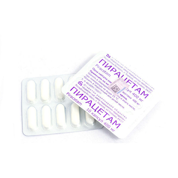 Piracetam caps.400mg N10 Borisov