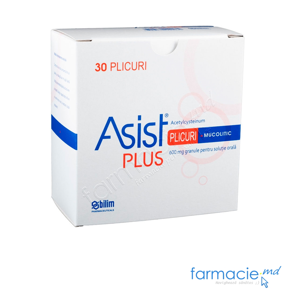 Asist® Plus gran./sol.orala 600mg/3g N30 Bilim Ilac