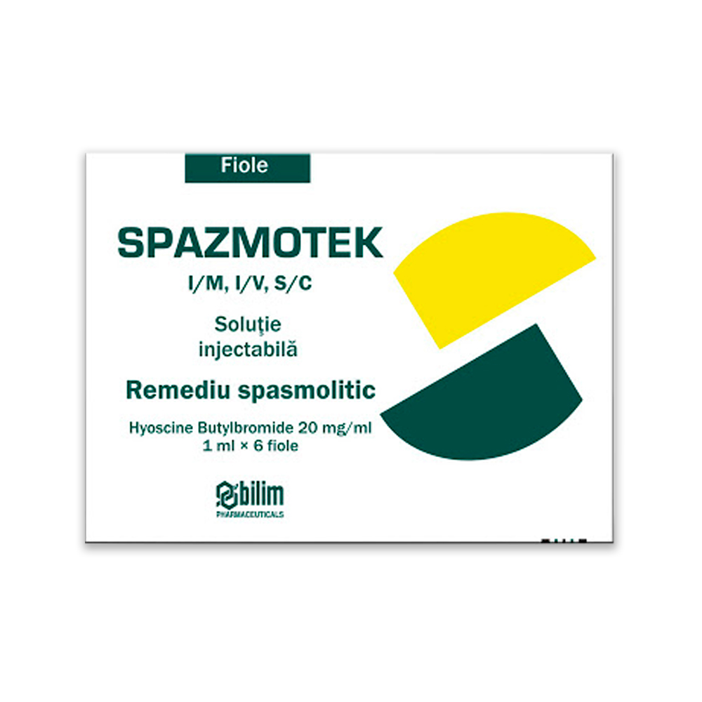 Spazmotek sol.inj.20mg/ml 1ml N6 Bilim Ilac