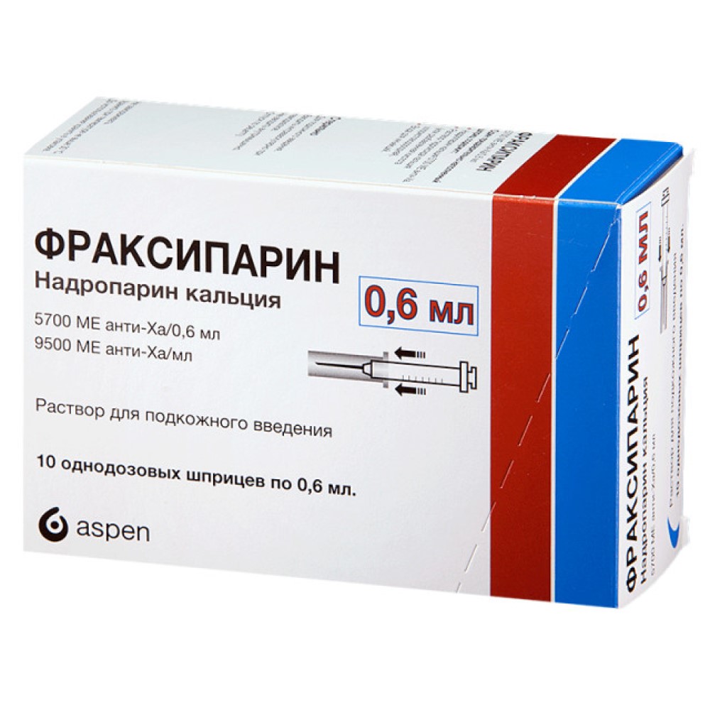 Fraxiparine 5700 UI anti-factorXa/0,6ml sol.inj.in seringa preumpl.N10 Mylan