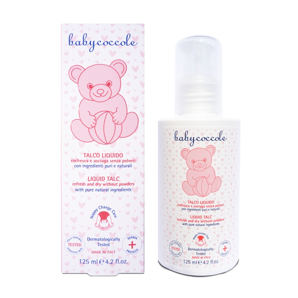 BabyCoccole Lotiune copii cu Talc Lichid 125ml