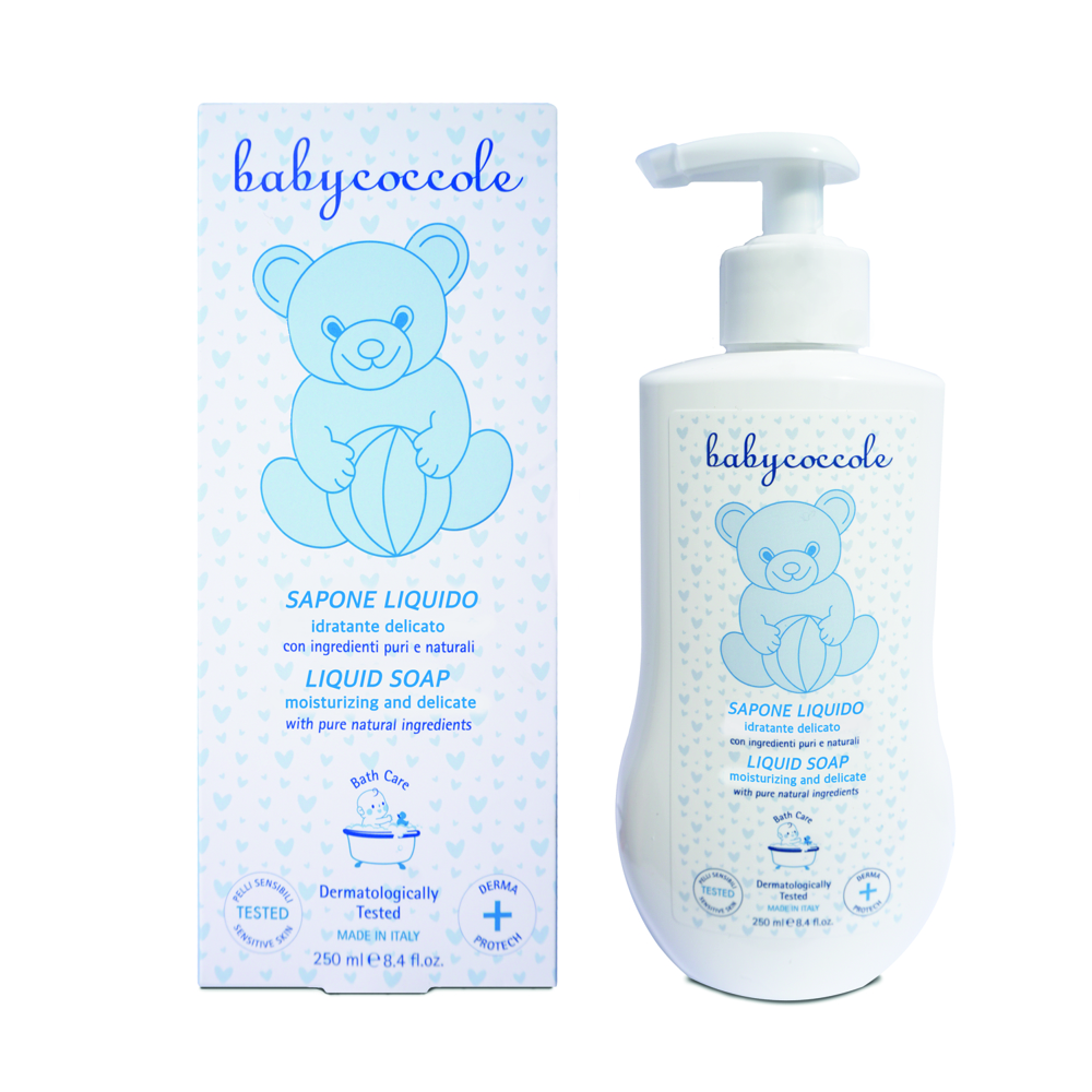 BabyCoccole Sapun lichid copii 0luni+  250ml 0luni