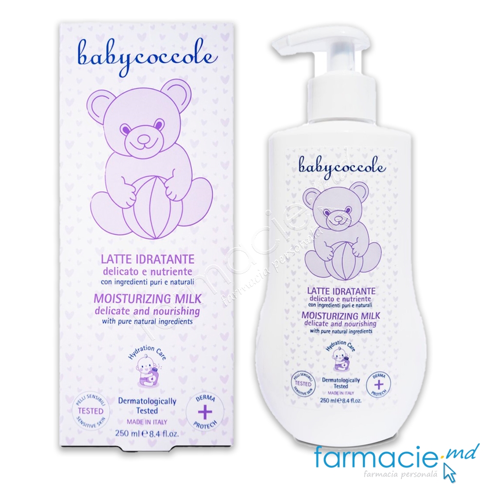 BabyCoccole Laptisor copii hidratant 250ml 0luni+