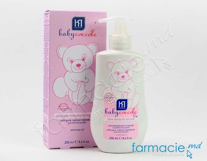 BabyCoccole Laptisor copii hidratant 250ml 0luni+