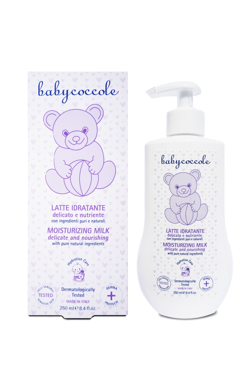 BabyCoccole Laptisor copii hidratant 250ml 0luni+