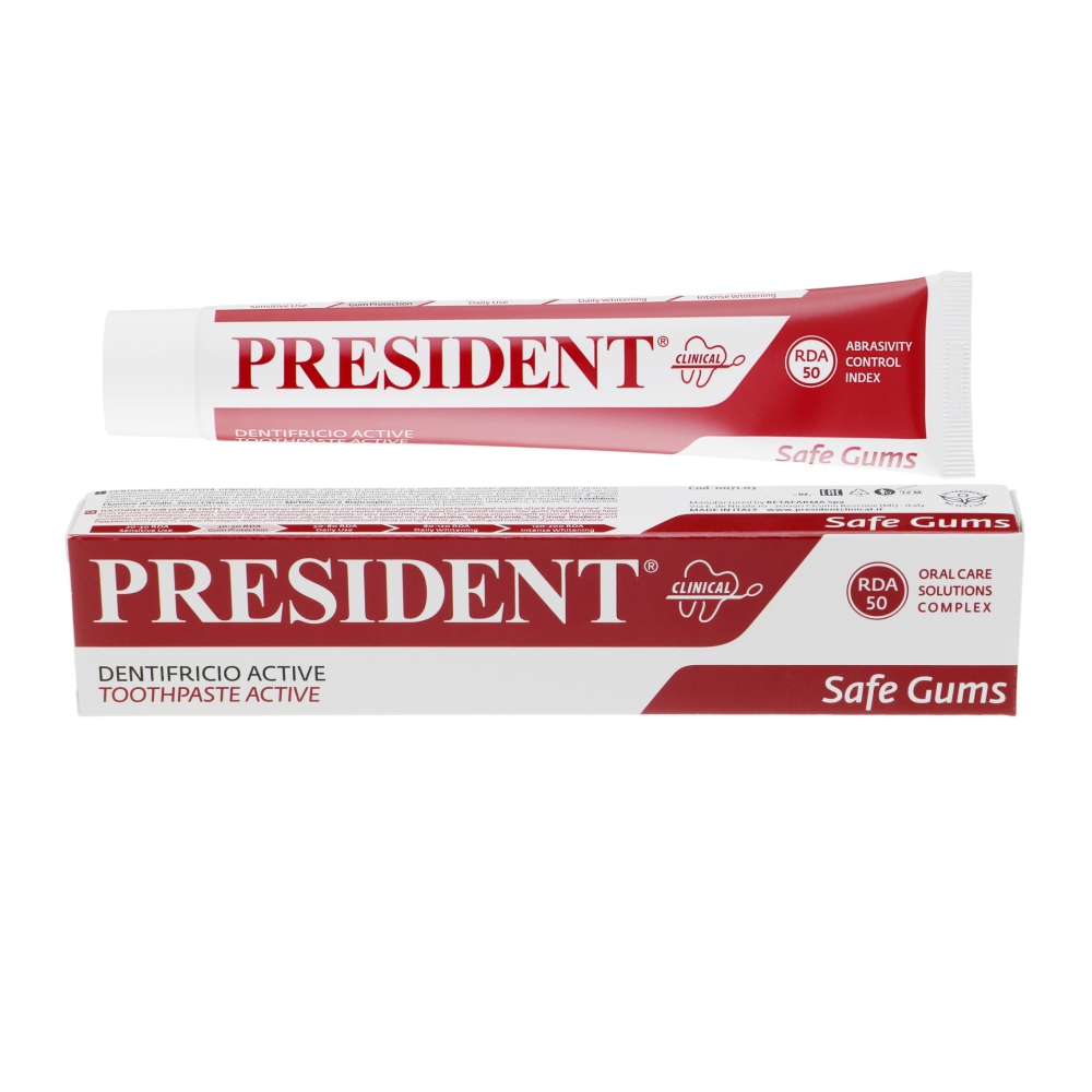Pasta de dinti President Active (singerare gingivala) 75ml