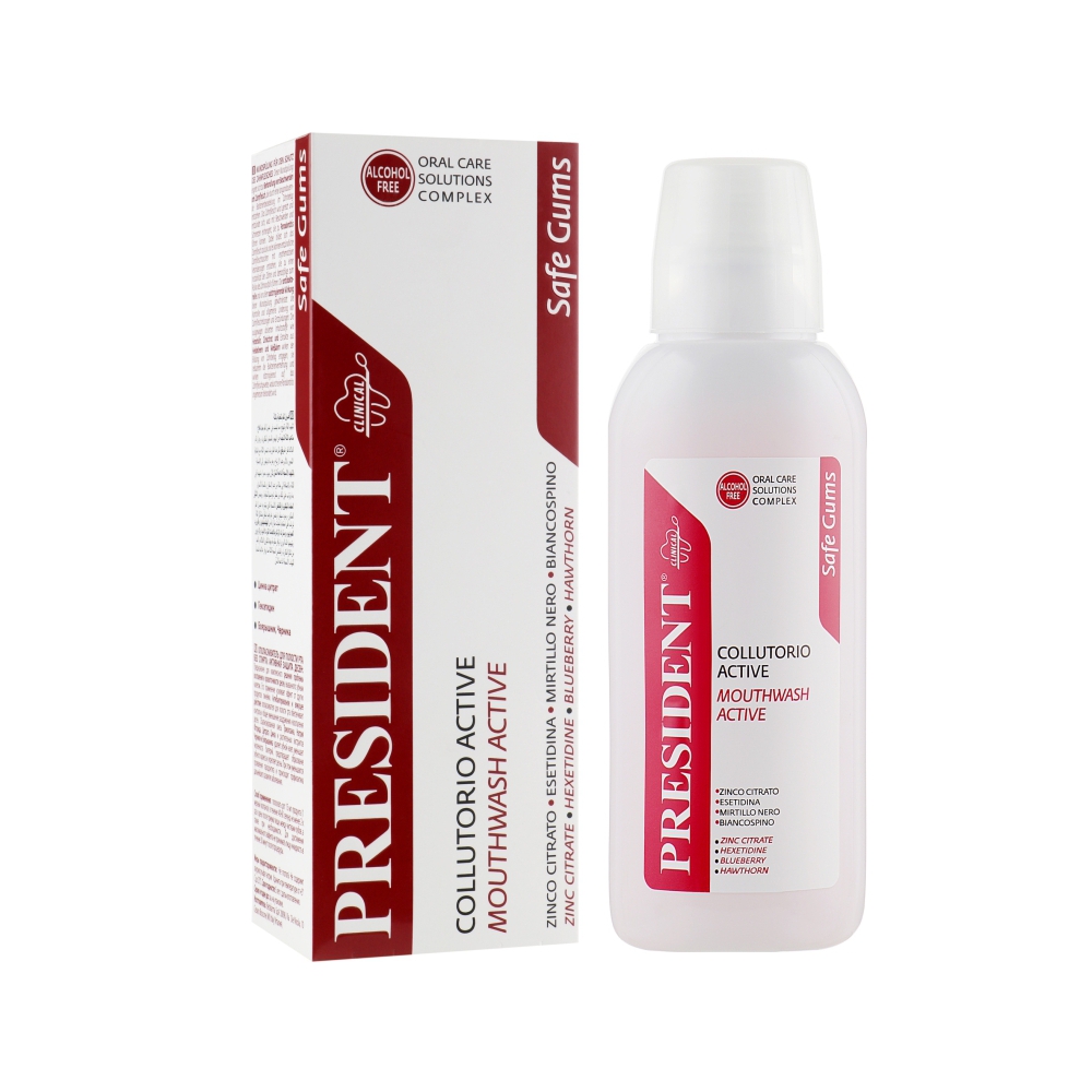Apa de gura President Active 250ml