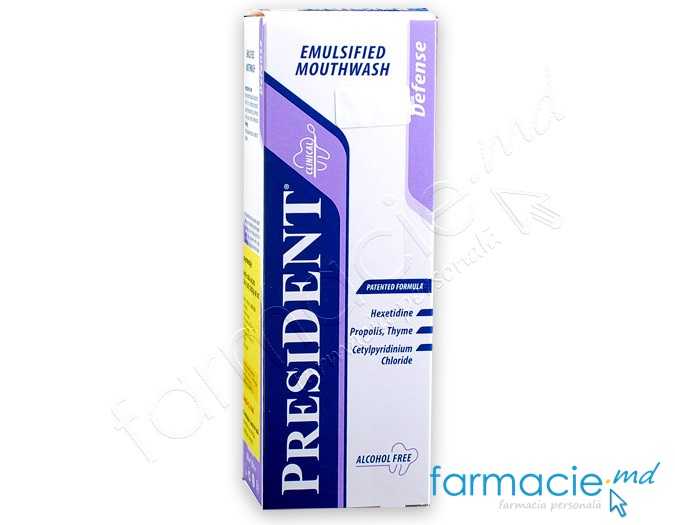 Apa de gura President Defense 250ml
