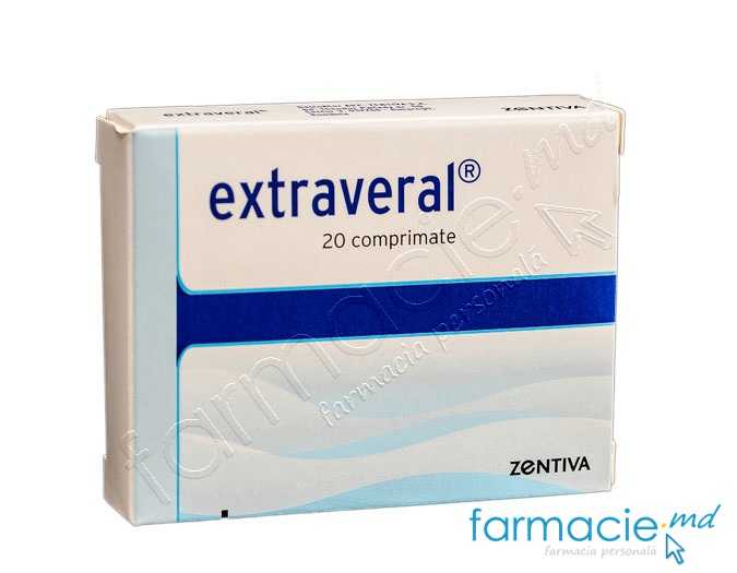Extraveral® comp.20mg/80mg N10x2~ Zentiva