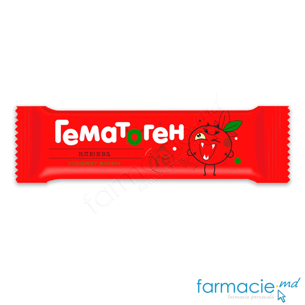 Hematogen Fe 5mg 30g cu merisoare Amateg