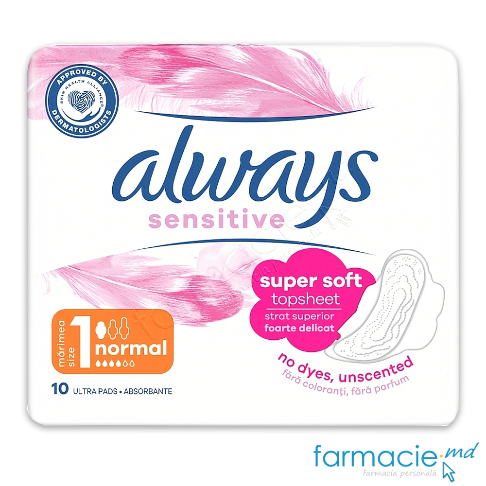Absorbante Always Sensitiv Ultra Plus N10 TVA8%