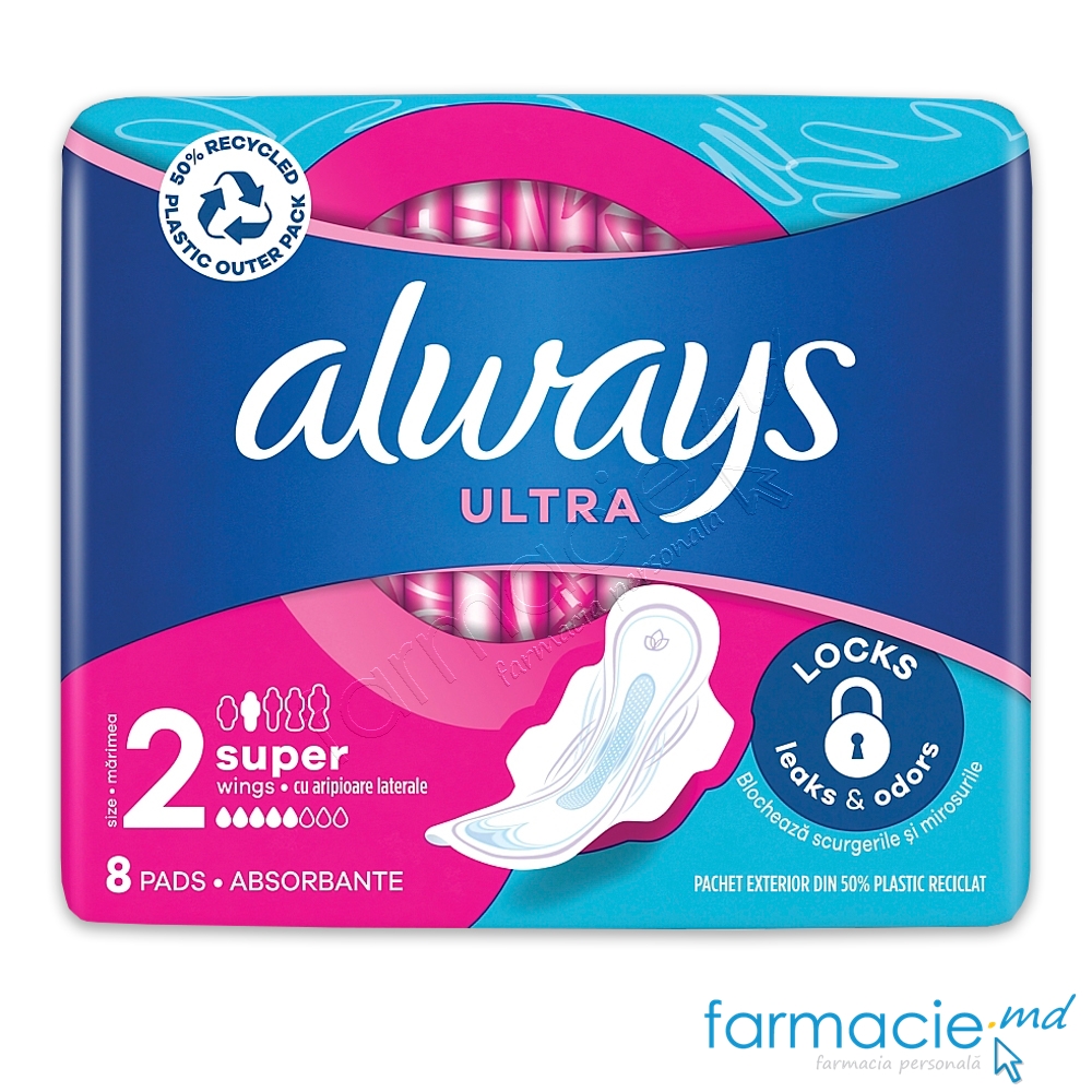 Absorbante Always Ultra Super Plus N8***** TVA8%
