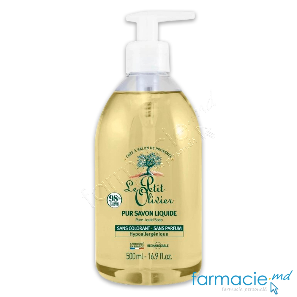 Le Petit Olivier Sapun lichid hipoalergic fara coloranti si parfum 500ml