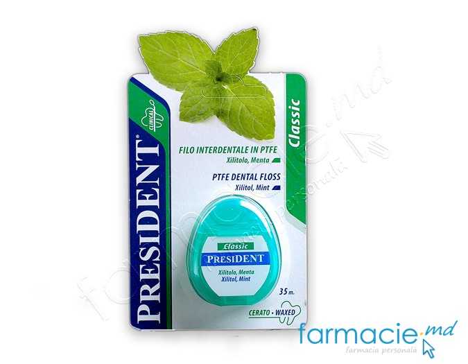 Ata dentara President Classic (menta) 35m
