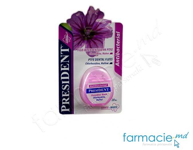 Ata dentara President Antibacterial (nalba,clorhexidina) 20m