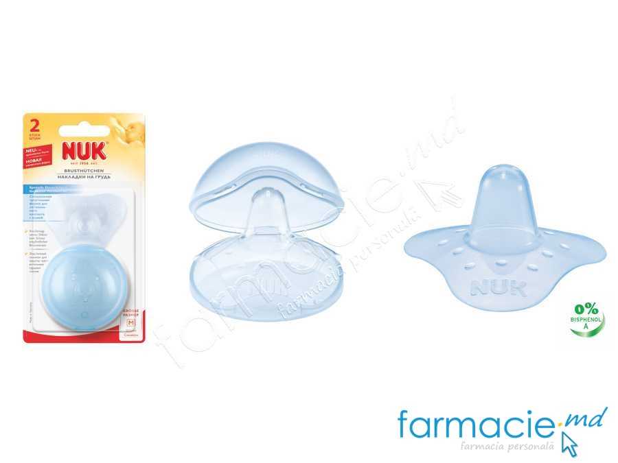 NUK Protector mameloane silicon N2