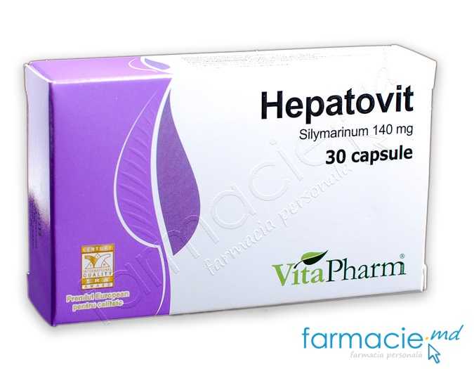 Hepatovit caps.140 mg N10x3(Vitapharm)