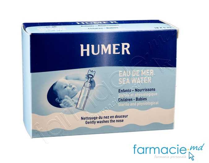 Humer solutie fiziologica 5ml N18