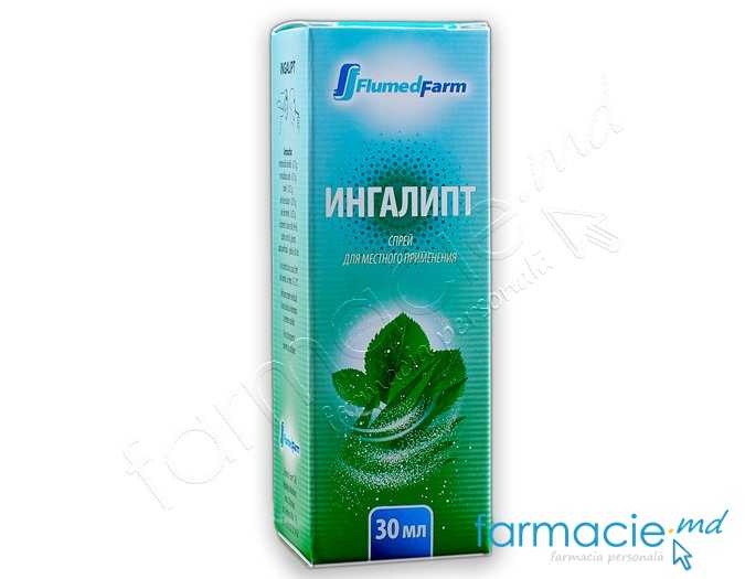 Ingalipt spray bucofaring.,sol.0,025mg/0,025mg/ml 30ml Flumed-Farm