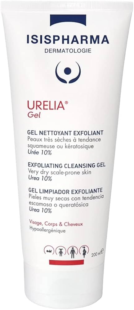 Urelia gel (piele iritata,scuamata,corp si par) 200ml Isispharma