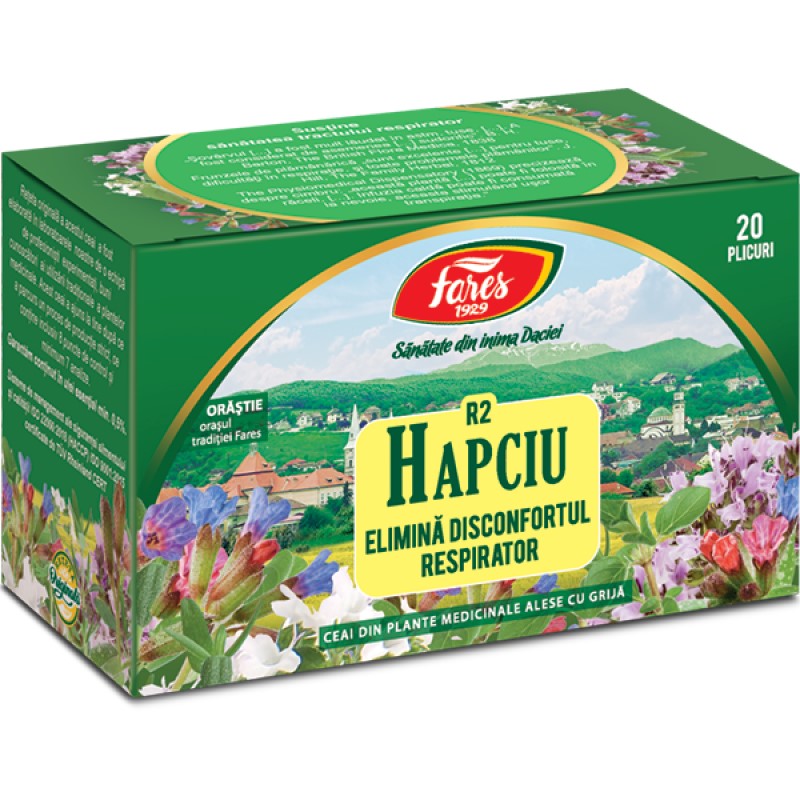 Ceai Fares Hapciu (caile respiratorii) 1,5g N20
