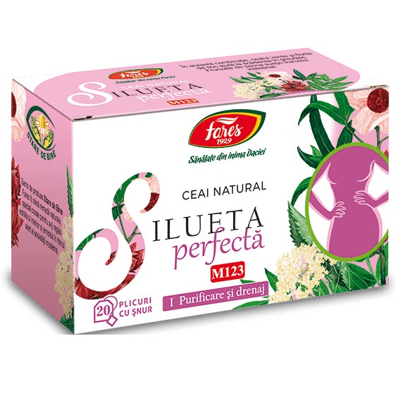 Ceai Fares Silueta Perfecta 1 (purificare,drenaj) 1,5g N20