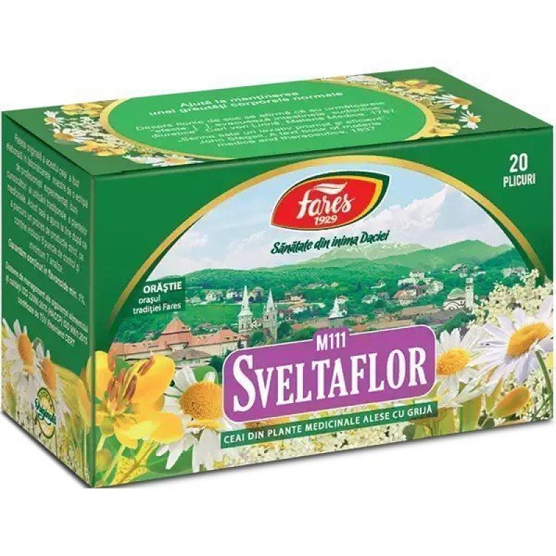 Ceai Fares Sveltaflor (slabire) 1.5g N20