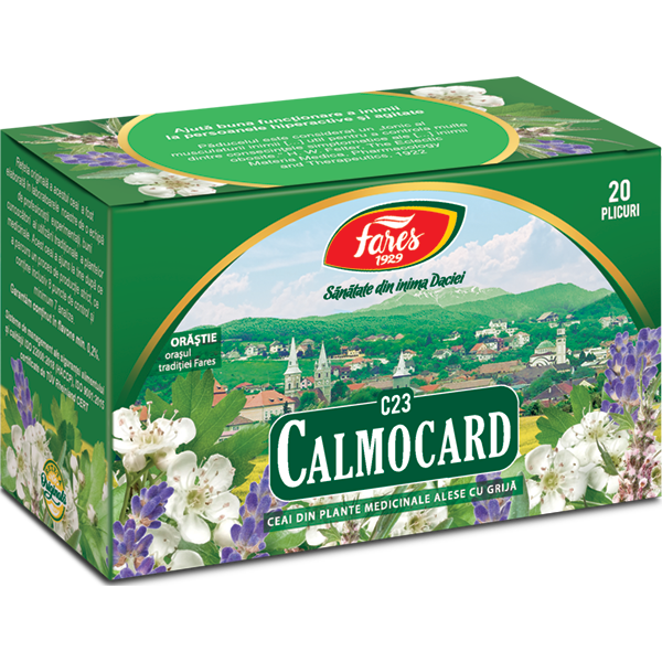 Ceai Fares Calmocard (calmant cardiac) 1,5g N20