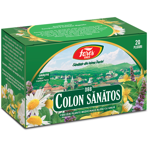Ceai Fares Colon Sanatos (colon iritabil) 1,5g N20